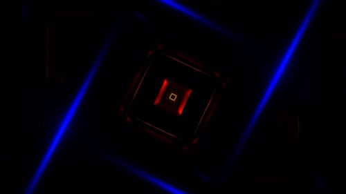 Hypnotic Disco Vibes with Neon Flashes in a Dynamic VJ Loop