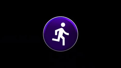 Directions Run Icon