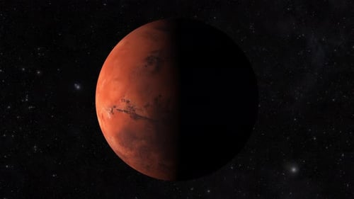 Mars Planet Zoom 4K