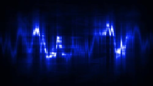 Data Visualization Abstract Background Blue