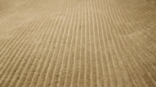 Textured Ridged Fabric Background, Close-up