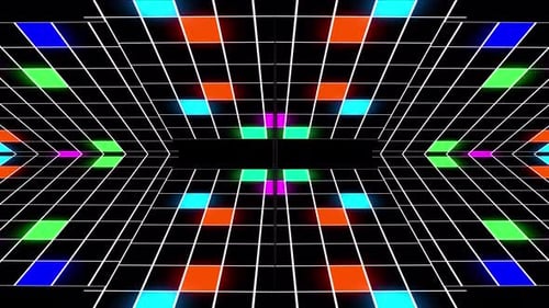 4K Disco Dance Floor