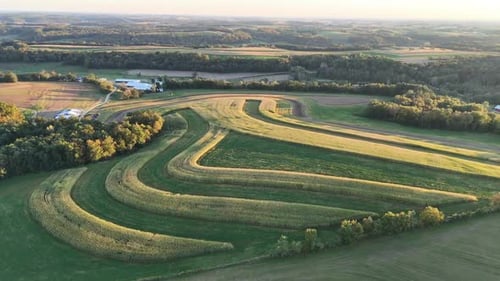 Contour Farming is a practice that involves performing farming across a field's slope. This includes