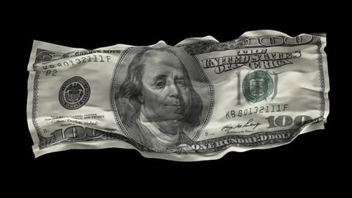 Flying Money Dollar Loop