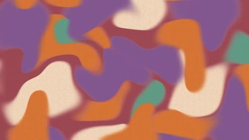 Colorful Swirls Animated Shapes Background