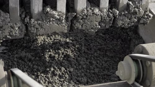 Unveiling the Hidden Texture of Cement - A Close-up Look at the Grainy Details