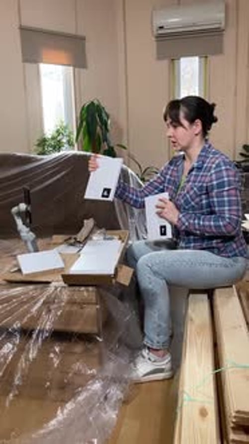 Mujer: bricolaje en mejoras para el hogar