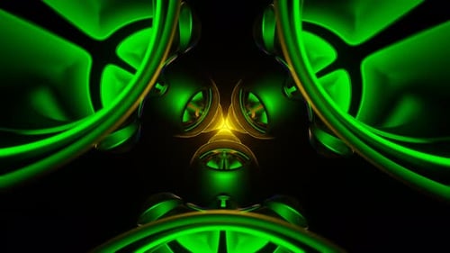 Les motifs trippants prennent vie grâce à une magnifique géométrie sacrée