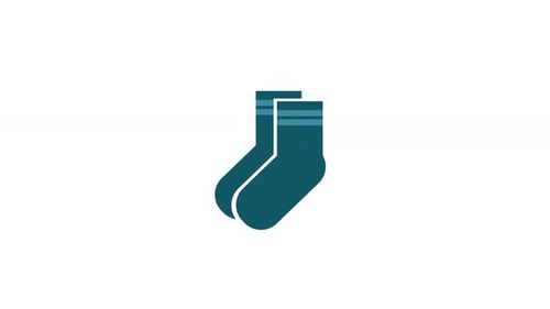 Animationsvideo mit Sockensymbol