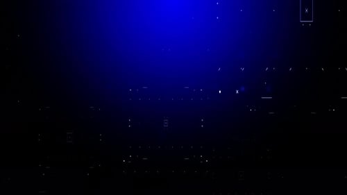 Technology Blue Background Loop