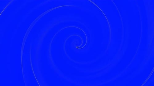Abstract Blue Fluid Spiral Line Loop Background