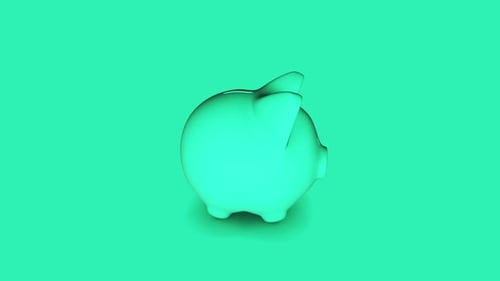 Piggy Bank Light Green