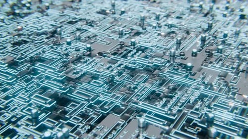 Advanced Microchip Connecting with a Motherboard