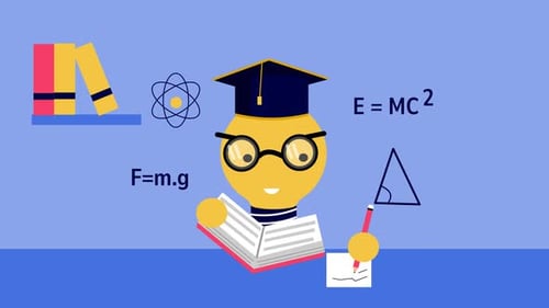 Animated Smart Character Reading Book for Education and Science