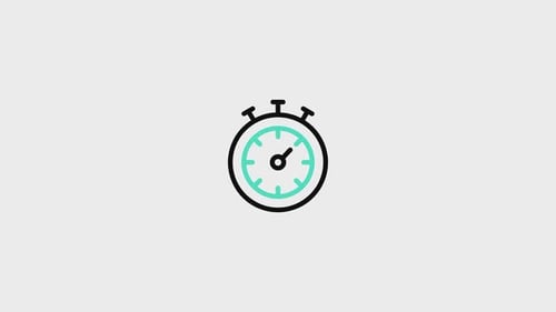 Stopwatch Animated Icon