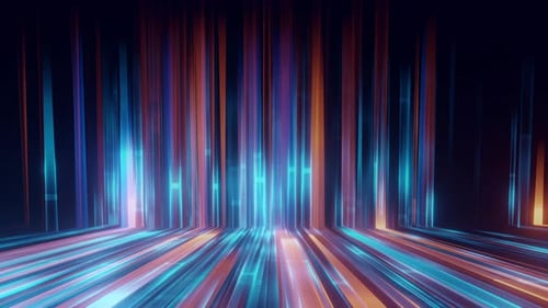 Abstract line stream flow big data .