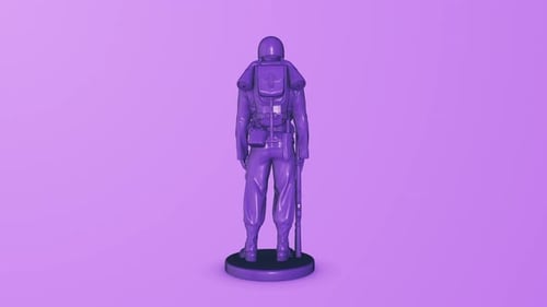 Soldier Purple
