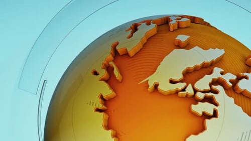World Map Animation Hd V.16