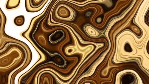 Dynamic Abstract Liquid Marble Flow Seamless Loop Background