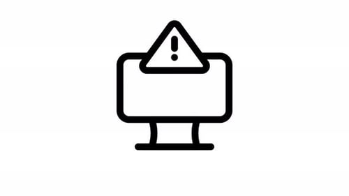 animation de l'icône de la ligne d'alerte