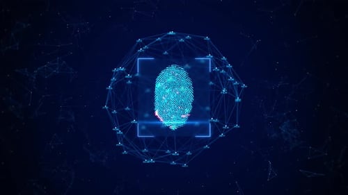 Fingerprint Scanner Scan Biometric Identity Access Password Technology Security System Hacker