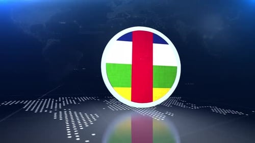 Broadcast News Logo Reveal with Geometric Arrows