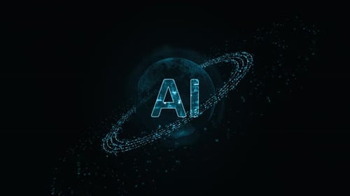 Futuristic Digital Globe Logo Reveal Animation