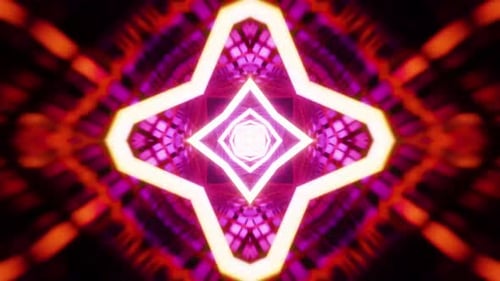 Purple Neon Motion Background Vj Loop. Infinitely looped animation.