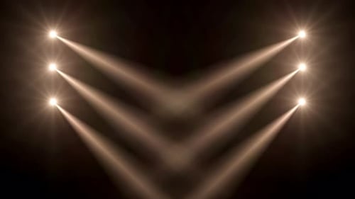 Dramatic Spotlights Stage Lights Event Background