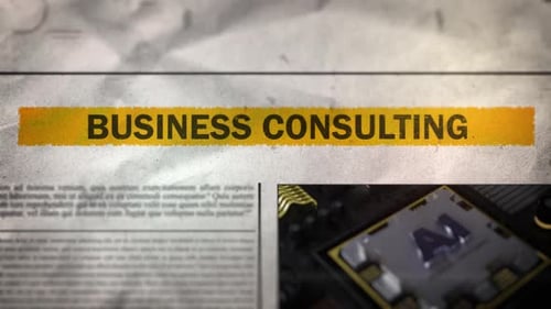 Grungy Business Consulting Title Reveal