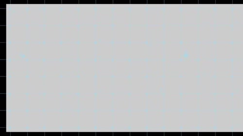 Interface Collection: Loop in of formation of a grid on gray canvas on a dark background