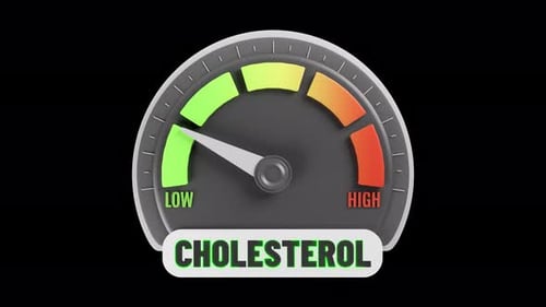 Speedometer Measuring Cholesterol Level Transparent