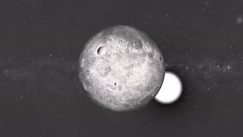 Moon Planet animation background. 2825