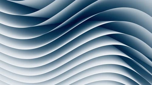 Fluid Wavy Abstract Background Loop Animation