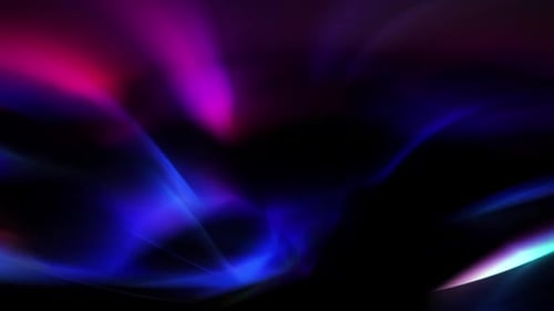 Slow motion colorful streaks animated background