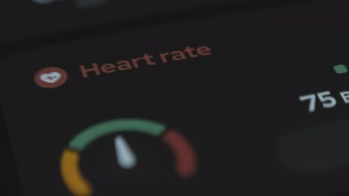 Heart Rate Results in Health App