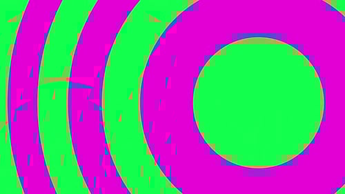 Paints Animated Vj Loop Background Toxic Green And Pink