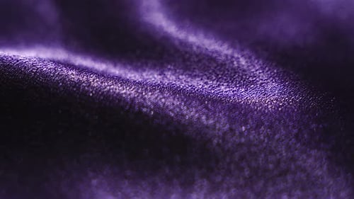 Purple Satin Fabric Texture Close Up