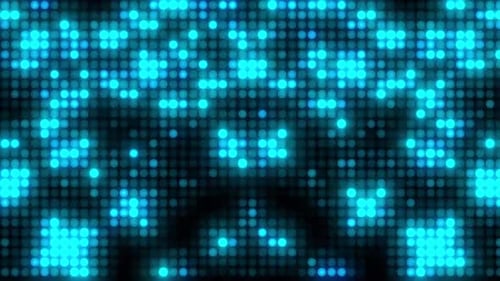 Abstract Digital Data Grid Light Display Background Loop