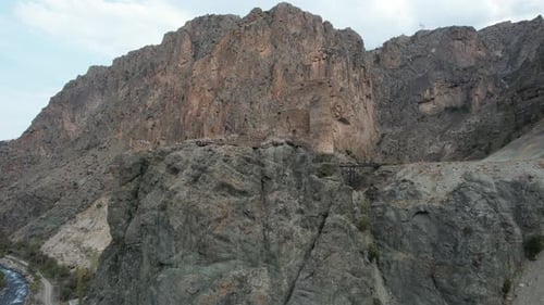 Aerial Medieval Castle