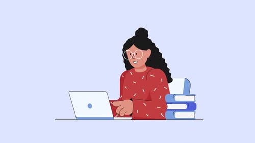 Character Online Learning Animation HD