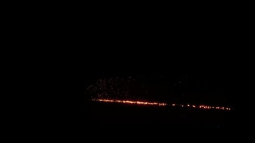 Golden Sparkle Trail Reveal Effect