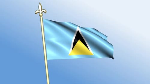 Saint Lucia Flag