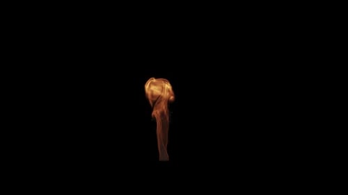Dynamic Realistic Fire Flame Effect Animation