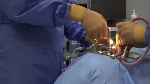 Chirurgie de la colonne vertébrale ou cages intercorporelles pour la fusion de la colonne vertébrale
