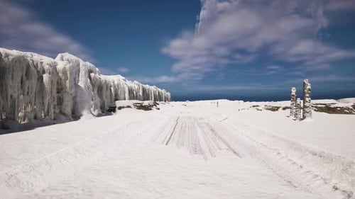 Christmas Winter Road