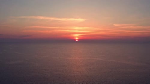 Sunset Sea Landscape