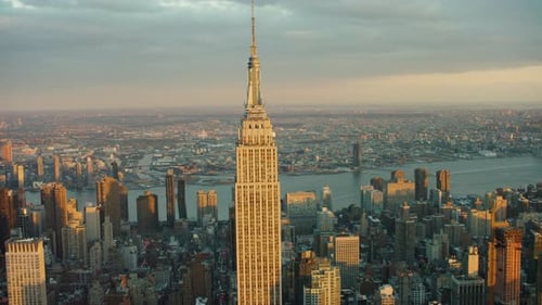 New York City, United States of America CIRCA-2018, Aerial View of The