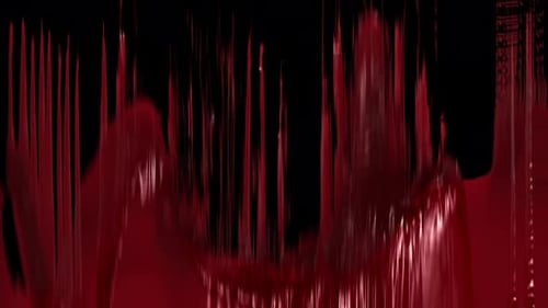 Grungy Red Fluid Reveal Transition