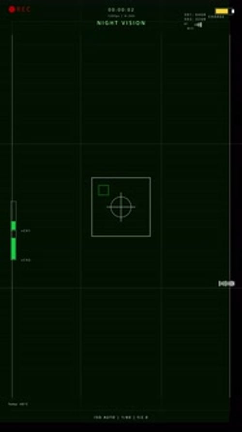 Camera Viewfinder Green Overlay Night Vision
